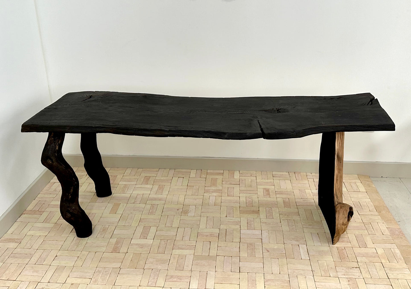 Charred Dining Table