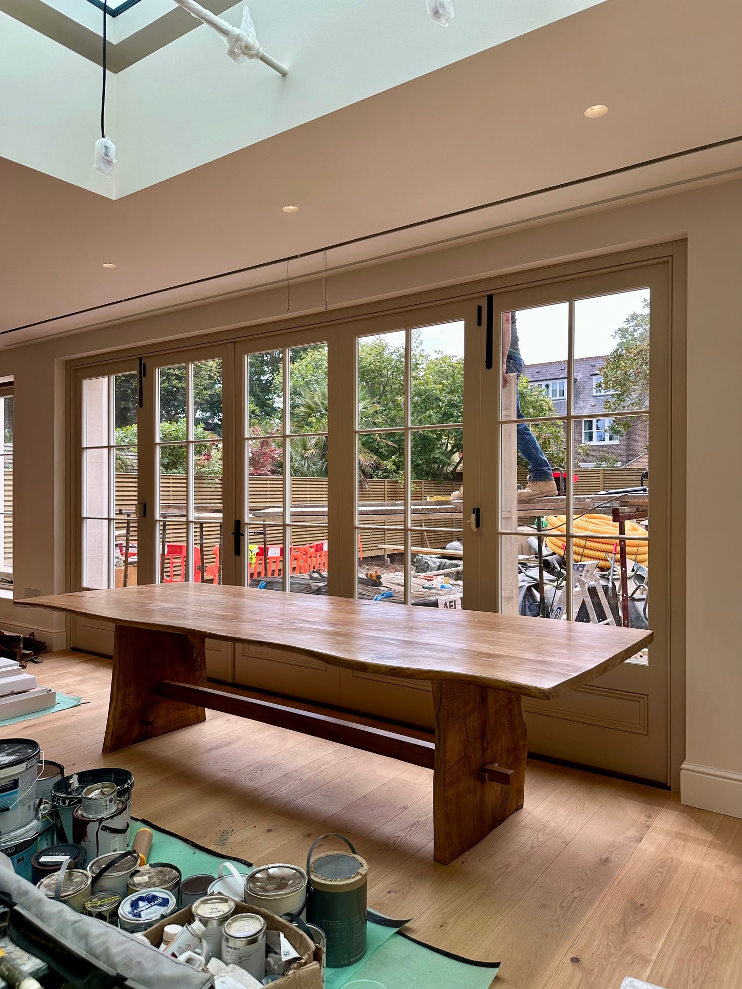Oak 3m dining table