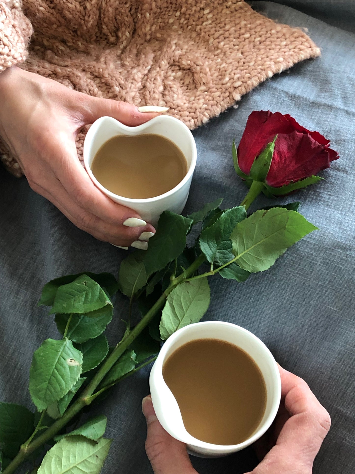 Fine Bone China Cup and Coffee Mug