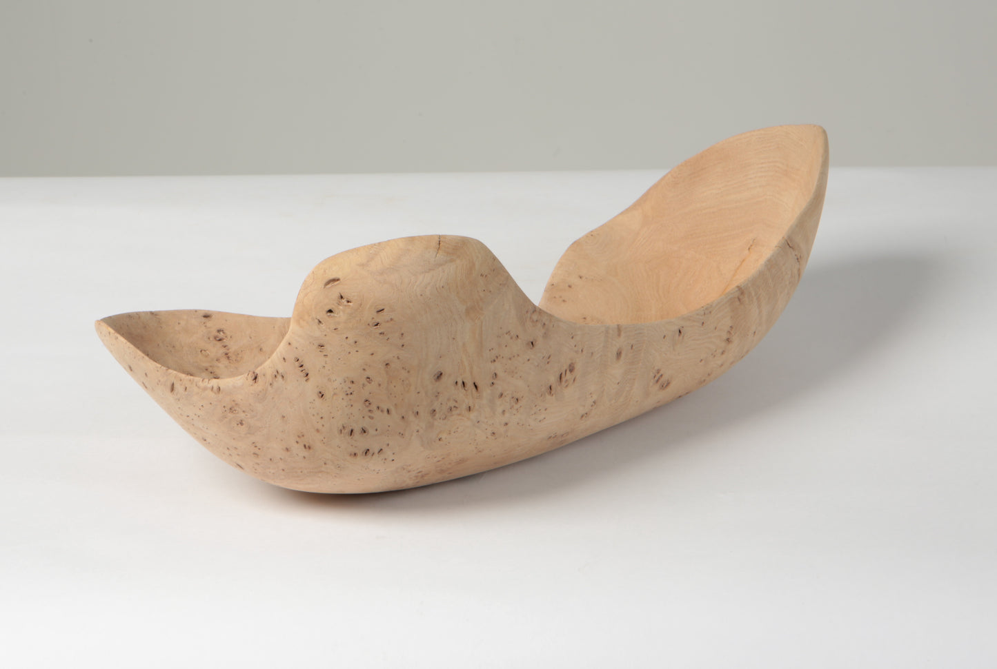 Burl Ash Sculpture Bowl