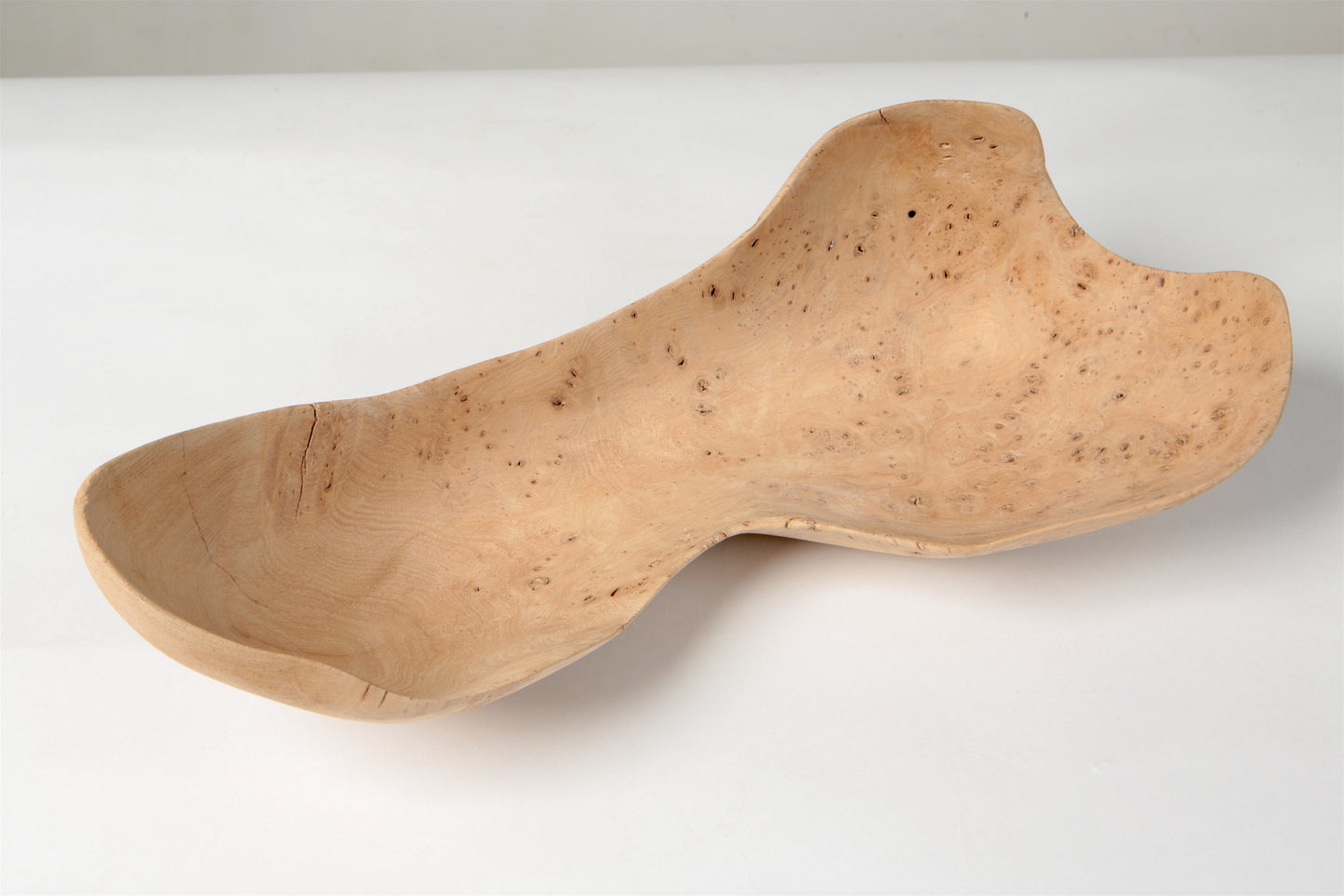 Burl Ash Sculpture Bowl