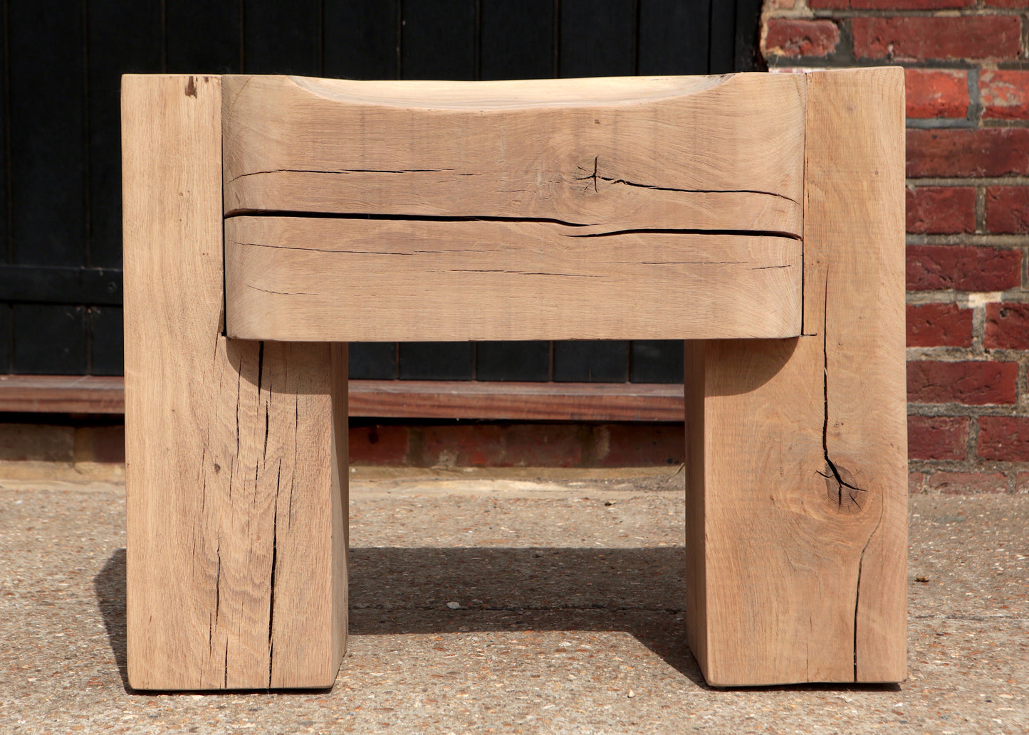 Oak Wooden Bench