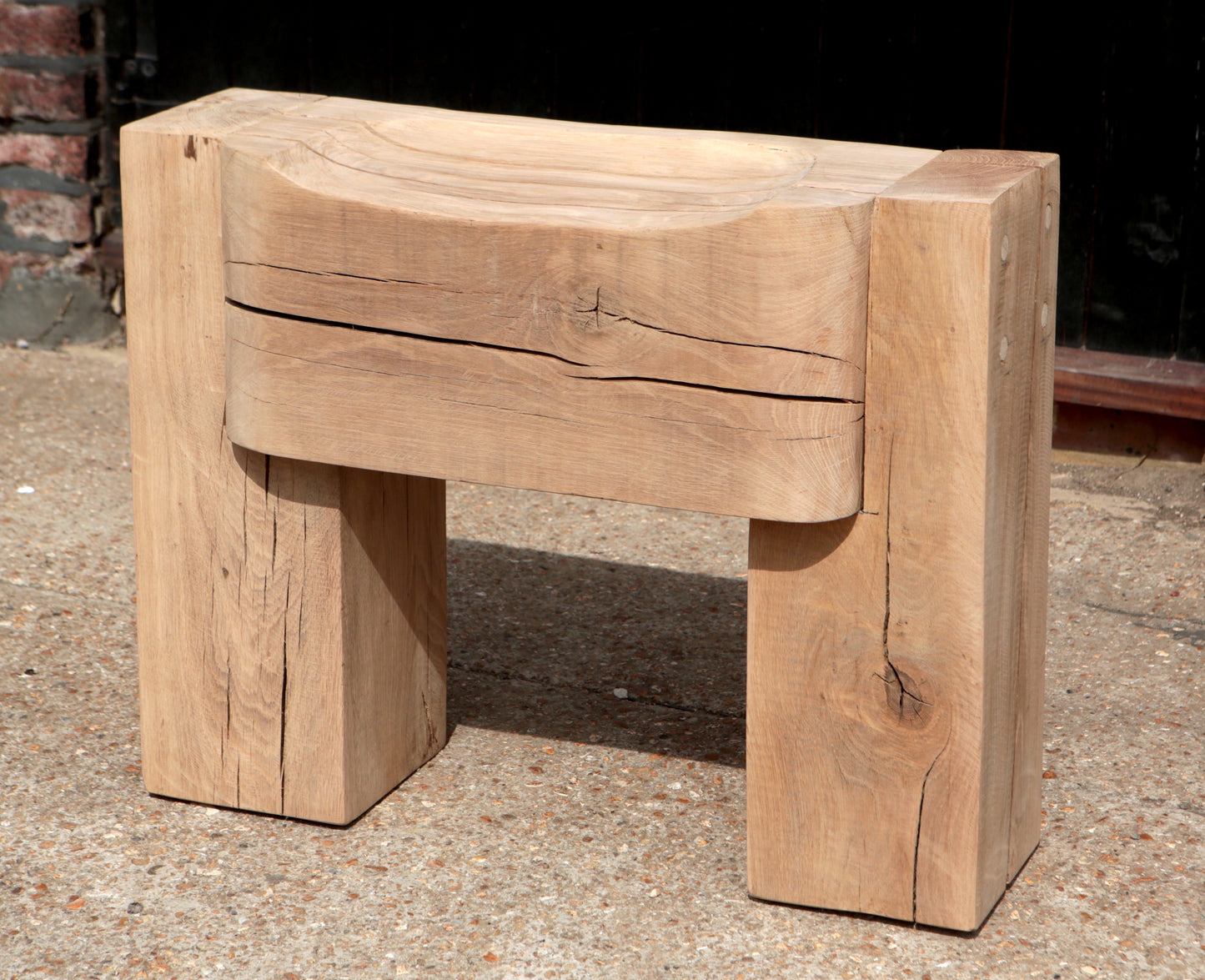 Oak Wooden Bench