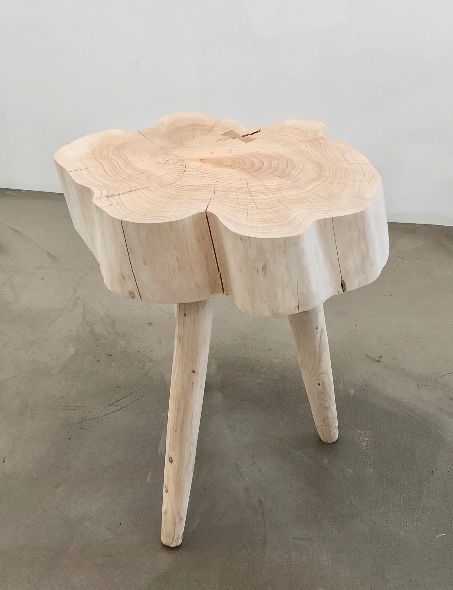 White Blossom Side Table