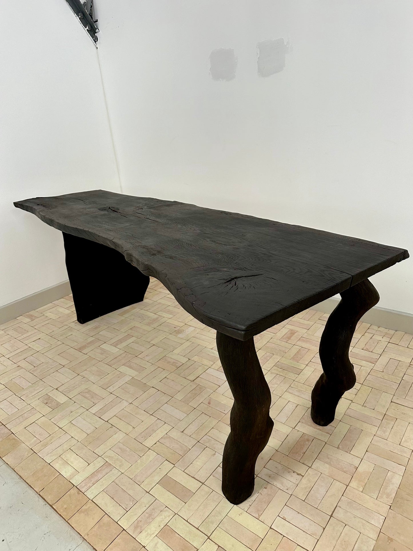 Charred Dining Table