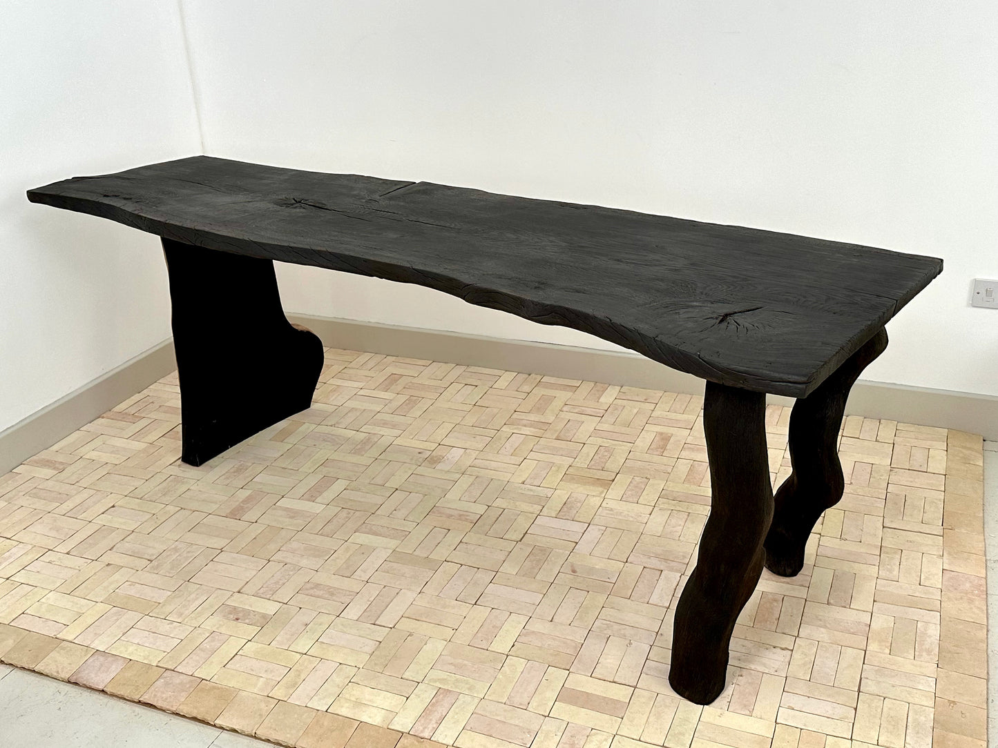 Charred Dining Table