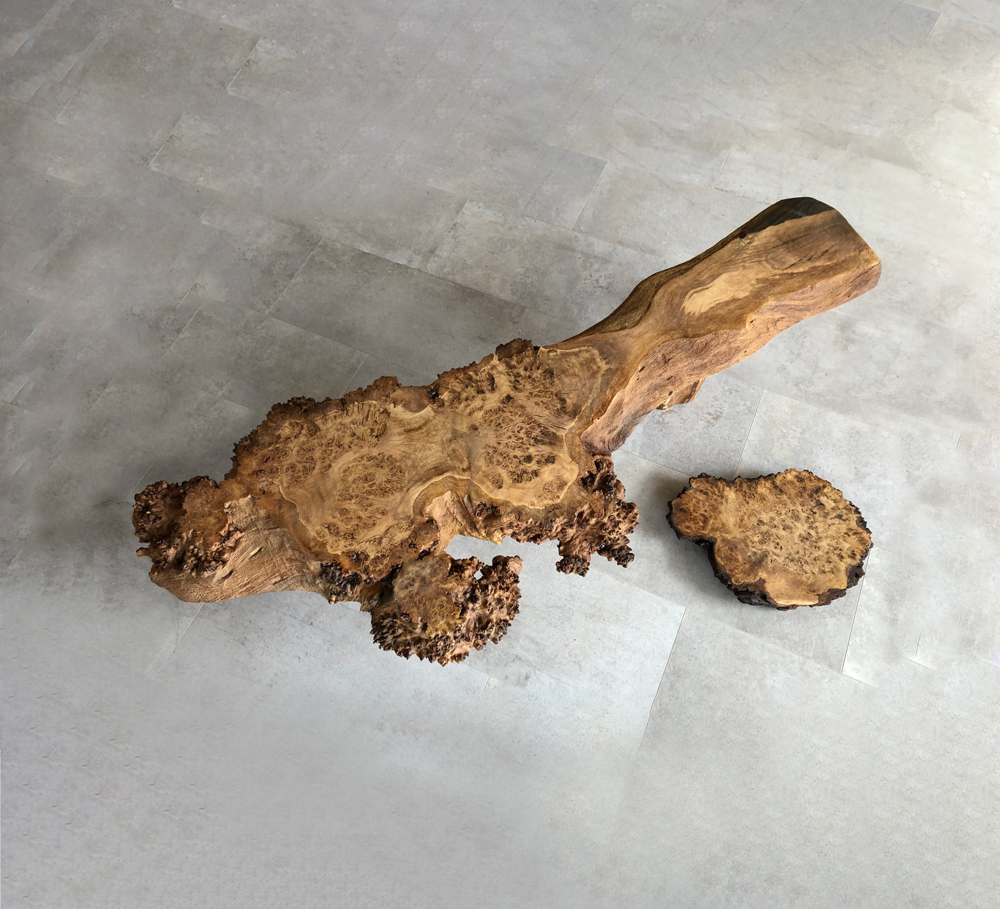 Burr Oak coffee table