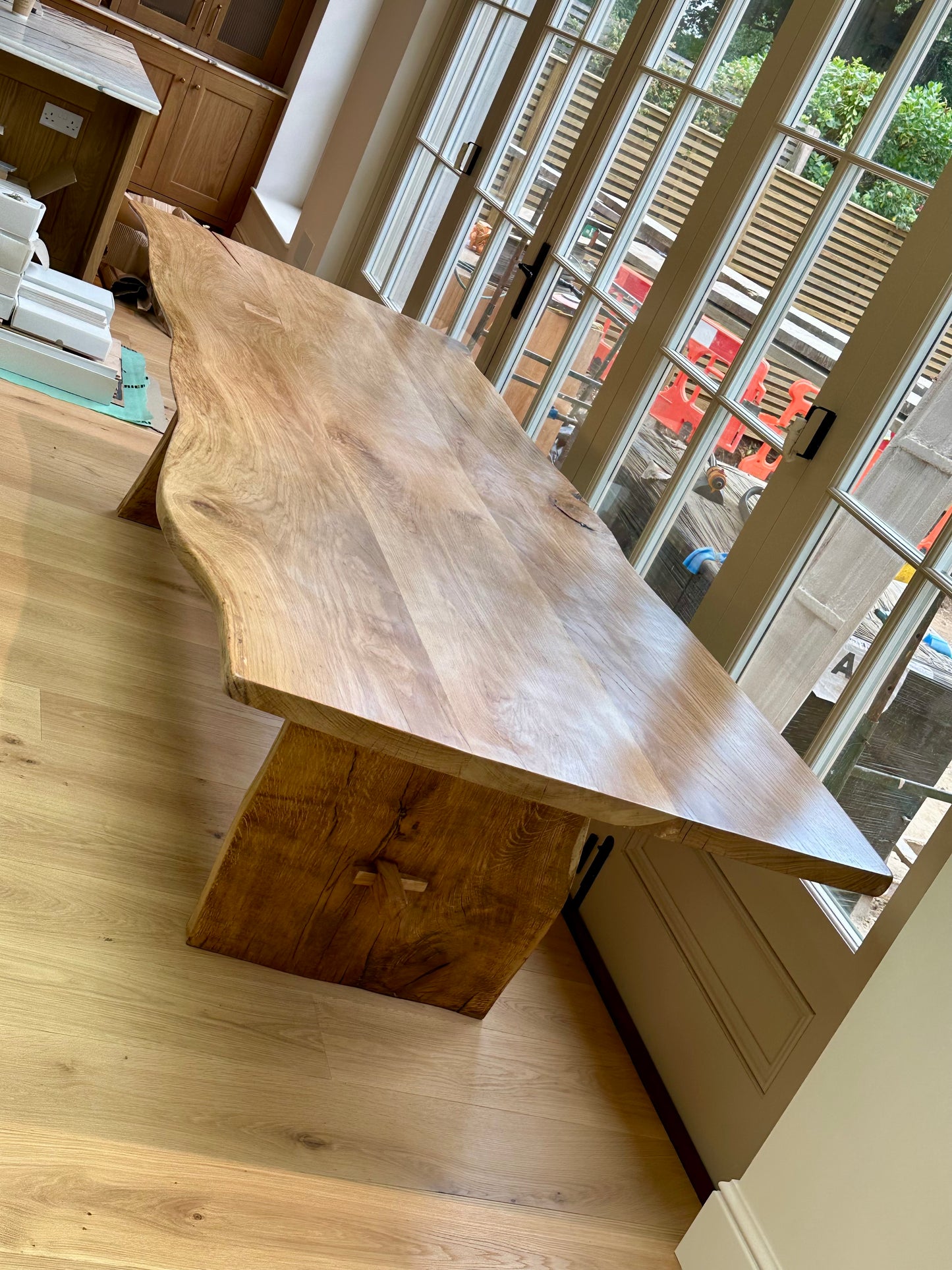 Oak 3m dining table