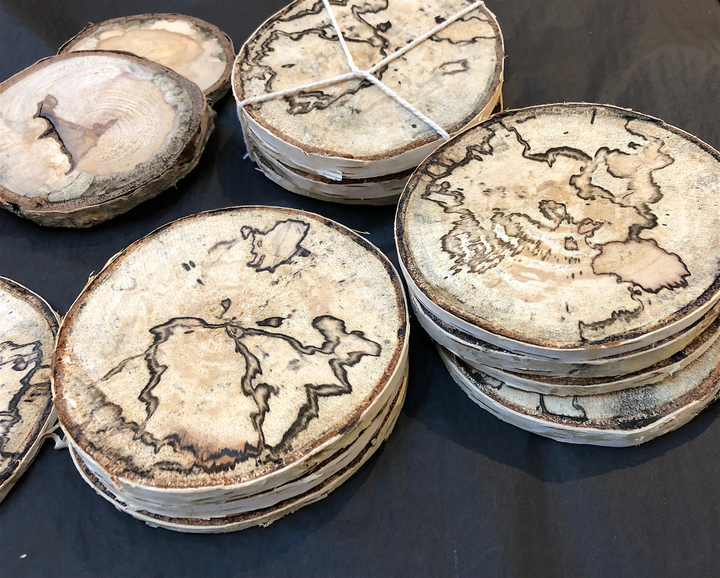 Rustic Wooden Coasters