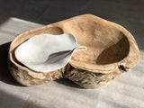 Spalted Double Sculpture Bowl