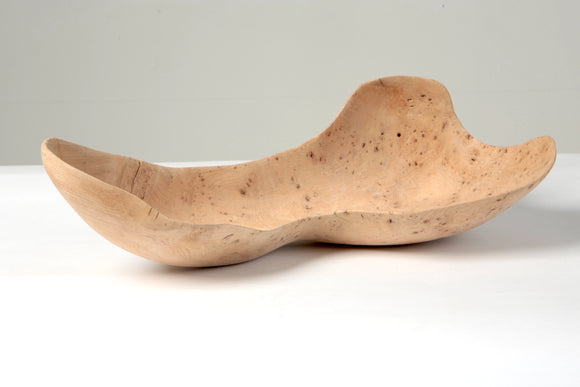 Burl Ash Sculpture Bowl