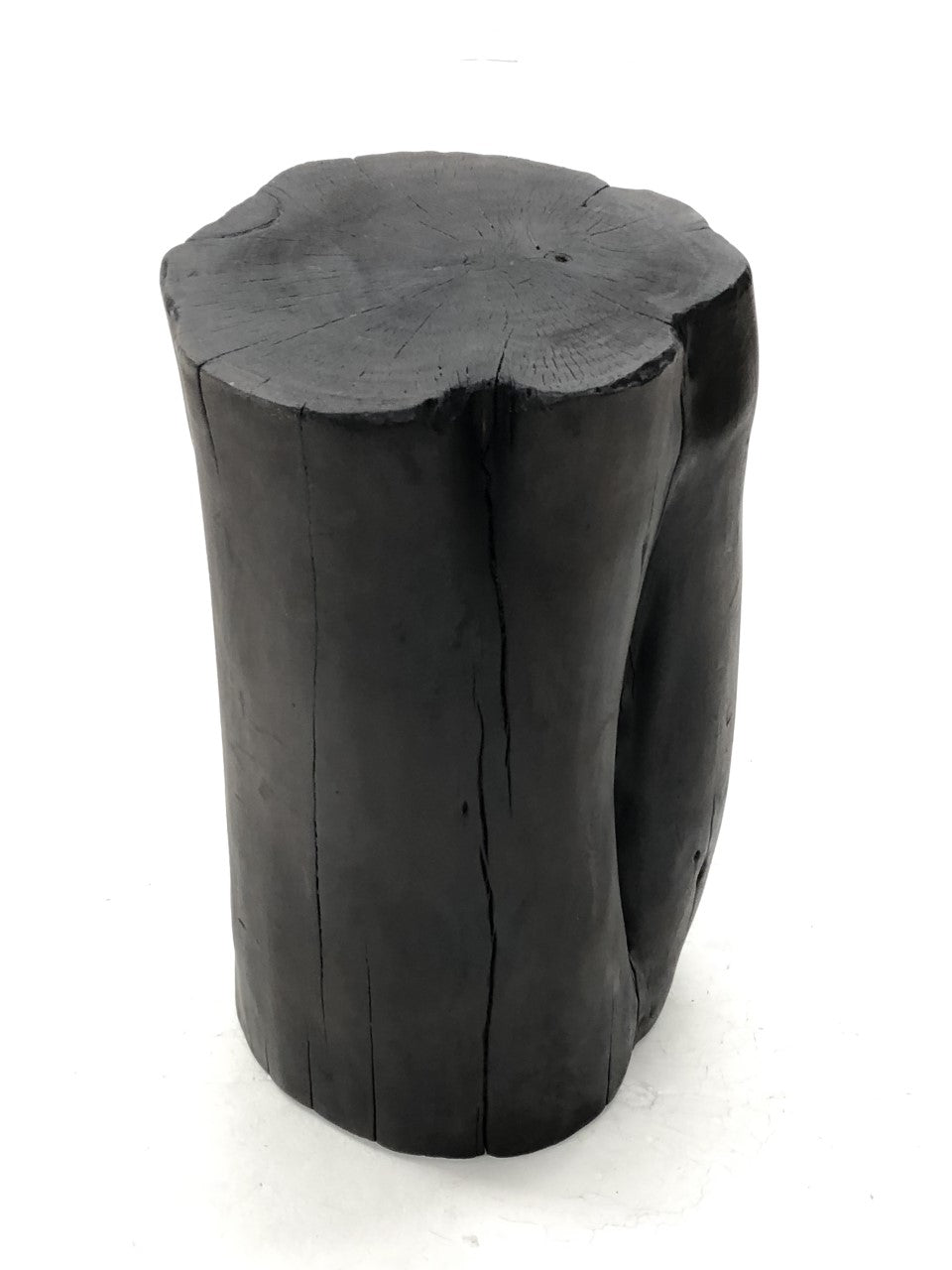 Charred Side Table and Seat