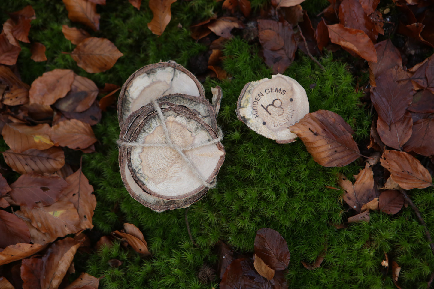 Rustic Wooden Coasters