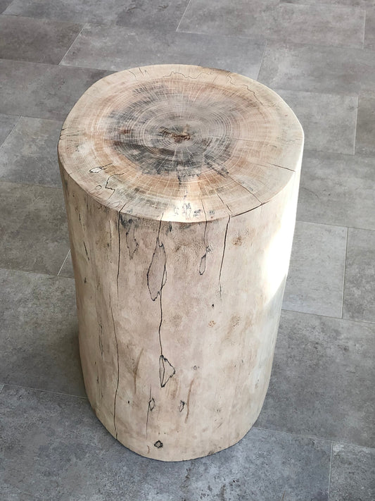 Round Side Table and Seat